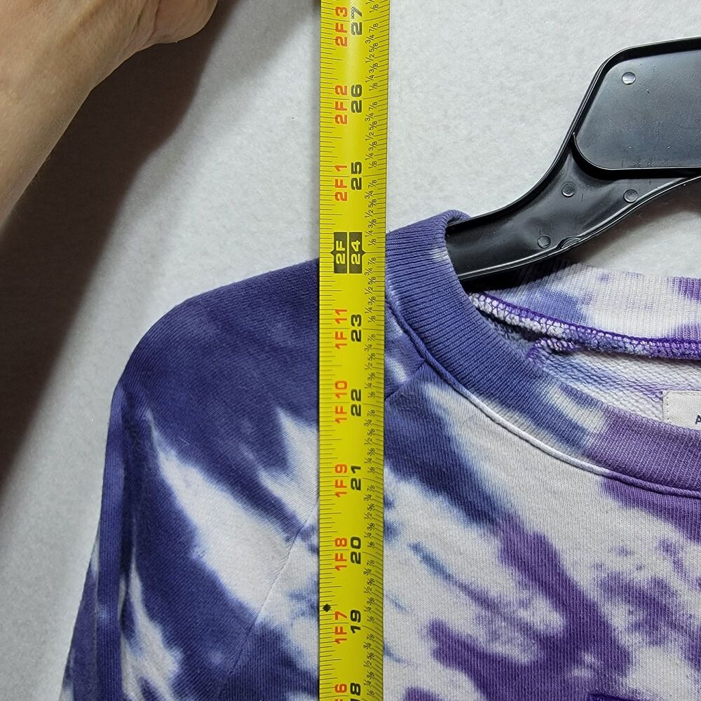 Women's Aeropostale Mauve Sweatshirt Distressed Size XS Purple - Picture 6 of 8